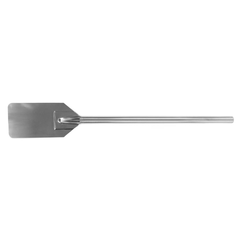 Extra Langer Küchen-Mischspatel Edelstahl Langer Griff Kochspatel zum Backen Rühren