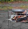 NANGGEAR Camping Lagerfeuer Rostle 415mm Lagerfeuer Grill Rostle Harter Typ (Nanko-Ausrüstung) 11310-L (MTG-HL)
