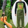 Garden lawn mowing clothing,Trimmer Shoulder Harness with Durable Nylon Strap, Breathable Mesh Garden Mowing Apron with Pocket