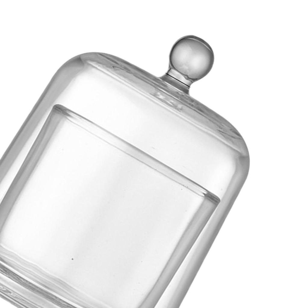 Szklana kopuła klosza Przezroczyste prezenty Słoik dzwonowy Witryna ekspozycyjna na przedmioty kolekcjonerskie Pamiątki zegarków Małe desery Świece filarowe