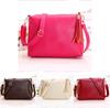 Colorful Pu Leather Women's Cross Body Bag With Tassels Small Size For Everyday Use