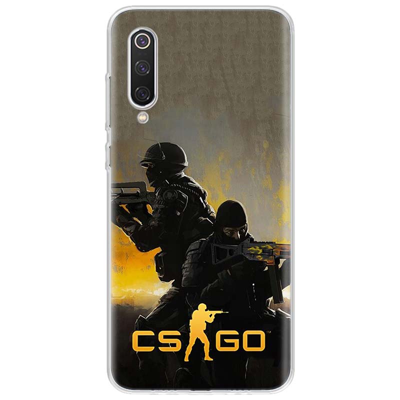 Counter Strike cs go Phone Case For Xiaomi Redmi Note 14 13 12 11 10 11E Pro Plus 12S 11S 11E 11T 10S Soft TPU Back Cover Note 1