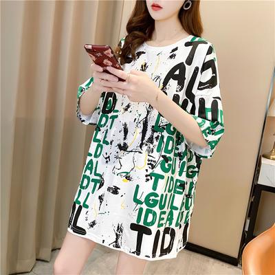 2024 sommer UNISEX T-shirts Mode brief Drucken Grafik T-Shirt Weibliche Harajuku lässig Übergroßen Frauen männer T Shirt koreanische Kleidung Tops y2k streetwear