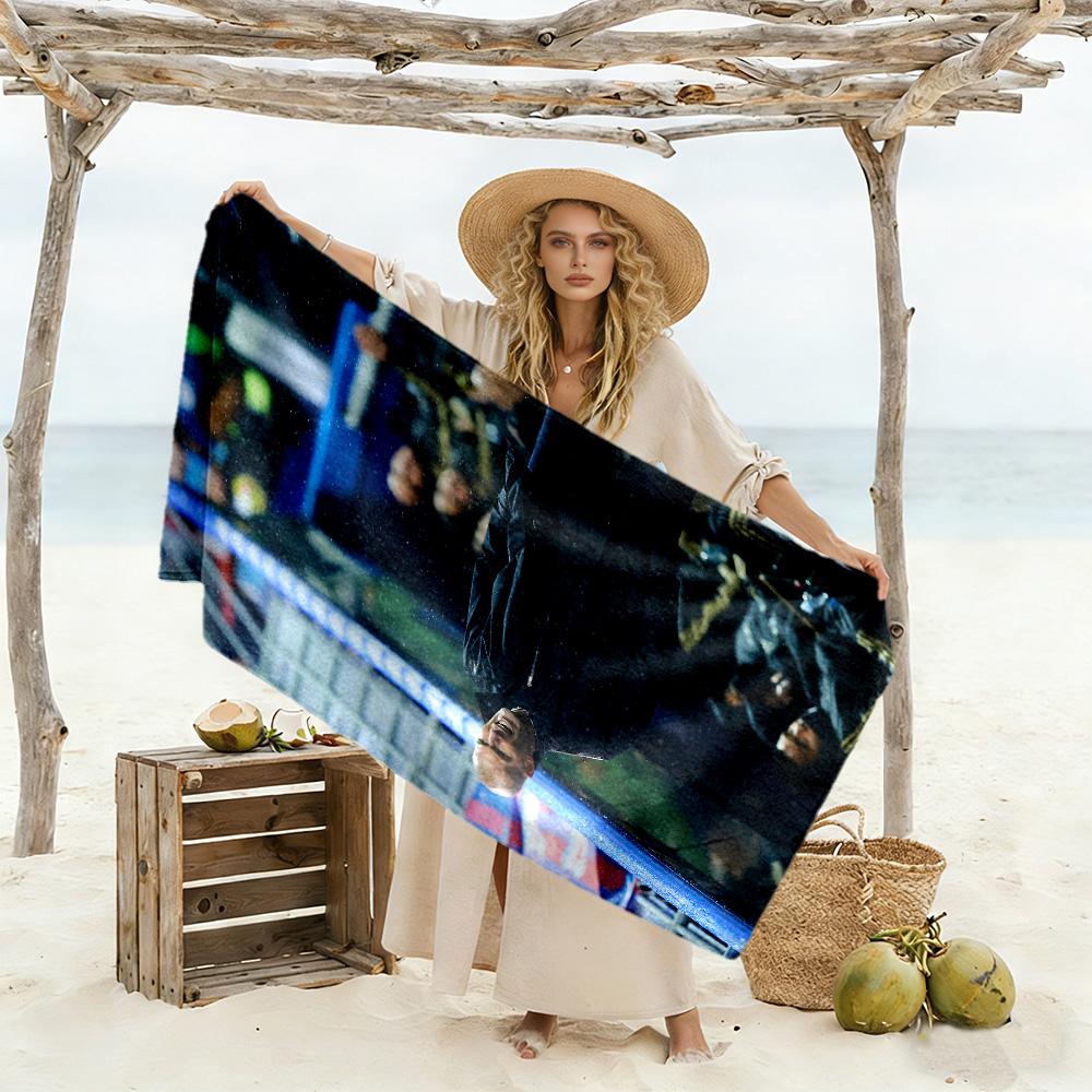 Steven Gerrard's Legacy Beach Towel Super Soft Microfiber Quickdry Fabric Comfortable Lightweight
