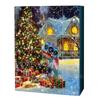 Adorable Figurine Mickey Mouse de Noël en Boîte Aveugle avec Design Unique en Résine pour Collectionneurs et Décoration Intérieure