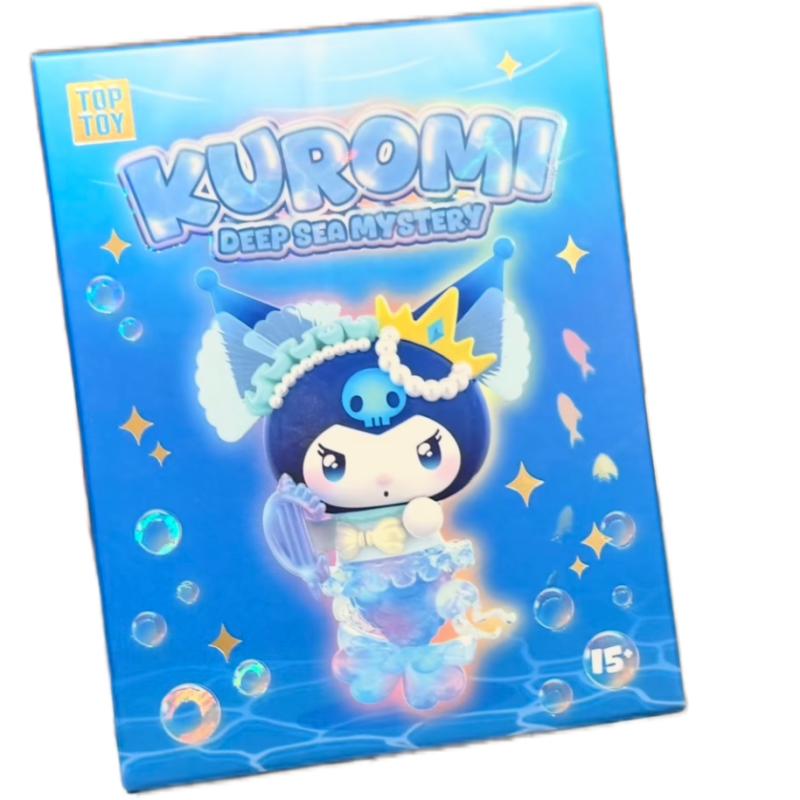 Toptoy Kuromi Deep Sea Secret Series Trendy Figurine Cute Doll Desktop Decor Ornament Gift For Adult Collectors