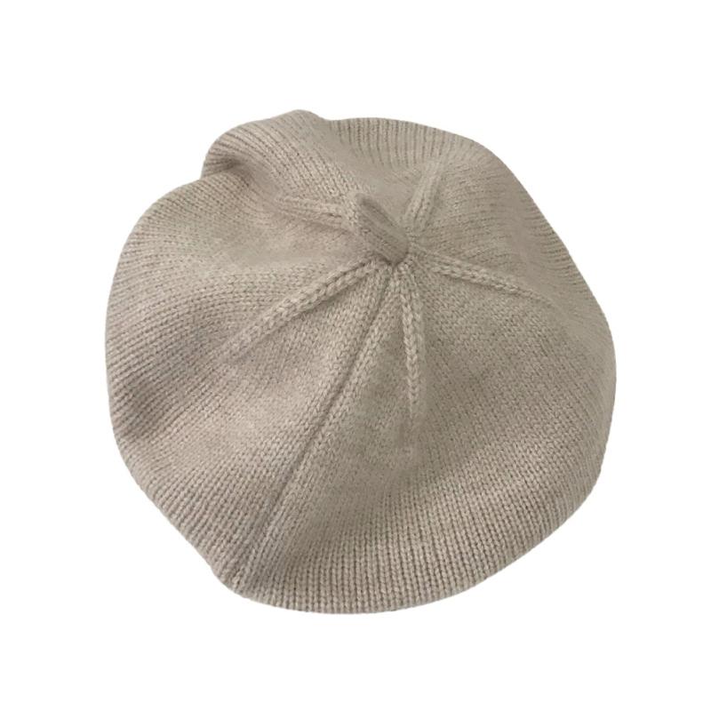 Dětská čepice dívčí baret Dětská pletená čepice pokrývky hlavy