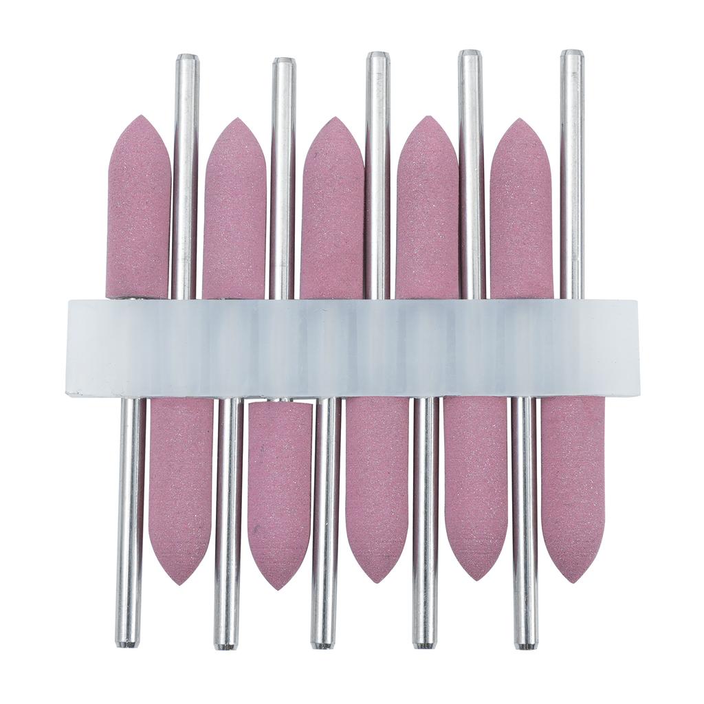 10Pcs/Lot 2.35mm Dental Silicone Rubber Polishers Burs Grinding Heads HP Shank Drill Rotary Teeth Whitening Dentist Tool