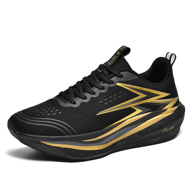 New Running Shoes Large Size Flying Burning 4 Carbon Board Marathon Carbon Board Men's and Women's Racing Side Training Sneakers