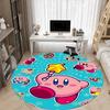 1pz Tappeto Rotondo da Ufficio Kirby, Arredamento per Camera da Letto Soggiorno Casa, Decorazione Stanza, Offic a1016225