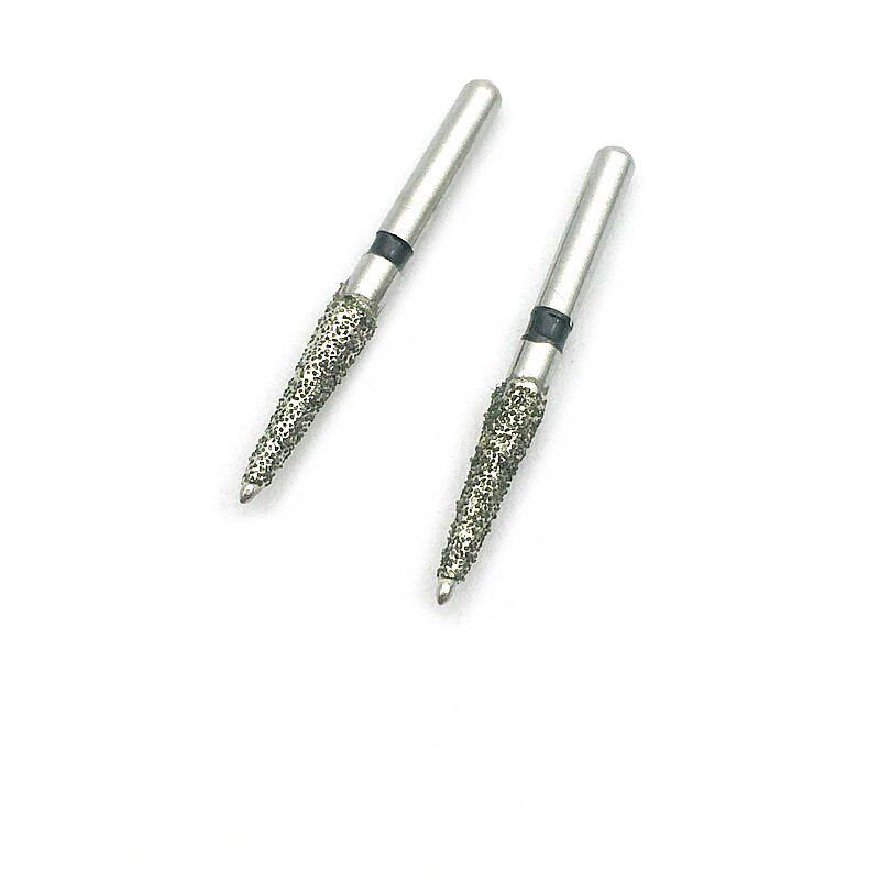 10 Stück Dental-Diamantbohrer zum Polieren, Glätten von Zahnpolierern, super grobe Zahnaufhellungswerkzeuge, 198C-021S