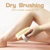 Dry Body Brush Shower Brushing Removes Dry Skin With Massage Nodes Exfoliating Bath Brushes Body Scrubber Back To School