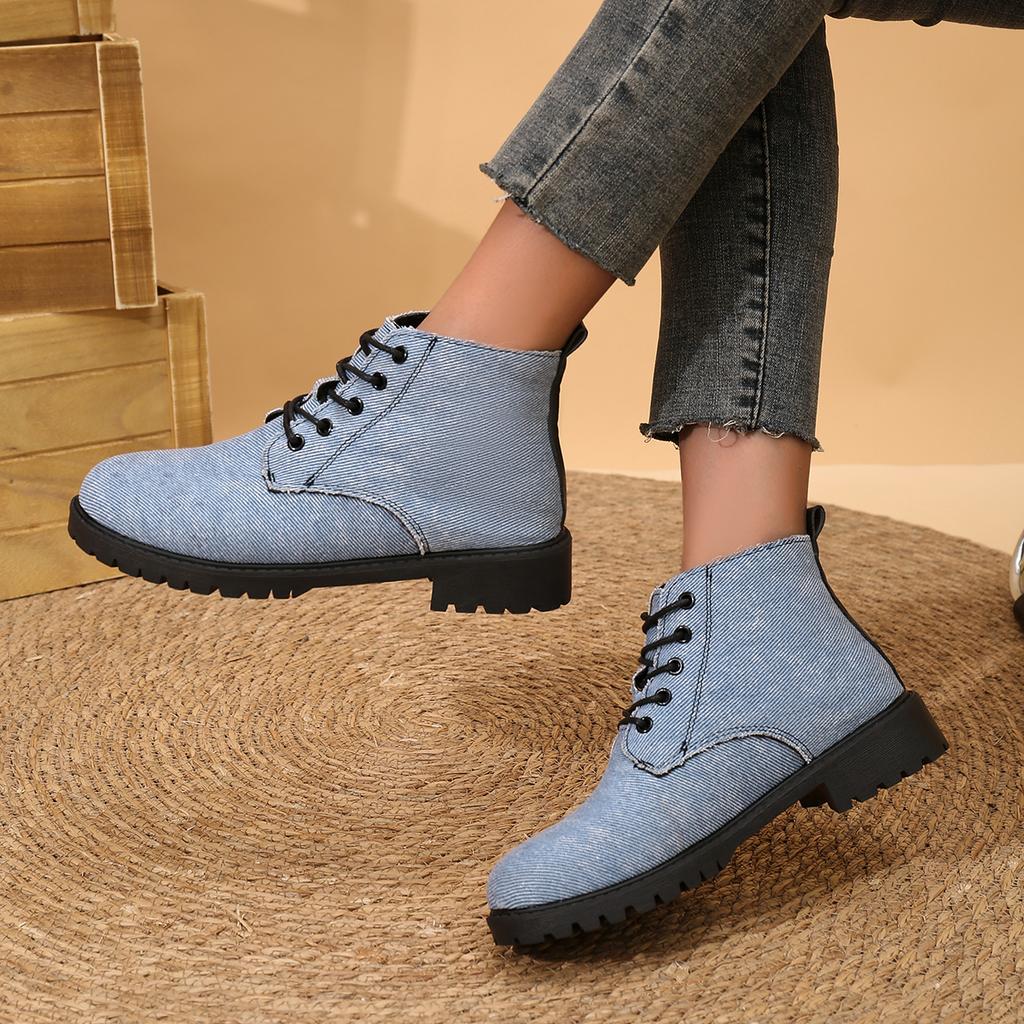 Fashion Solid Black Oxford Shoes Women's Work Leather Wedge Flats Women's Casual Lace-up Spring Shoes Women's