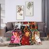 Coperta Shakira Cantante Pop Calda Morbida Grafica Peluche Biancheria da Letto Plaid per Divano Letto Viaggio Flanella Copriletto Coperta da Letto
