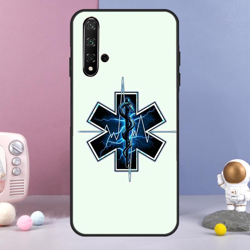 EMT EMS Medical Rescue For Huawei Nova 3i 7i 8i 11i 12i 9 10 SE Y60 Y61 Y70 Y72 Y73 Y90 Y91 P20 P40 P30 Lite Case