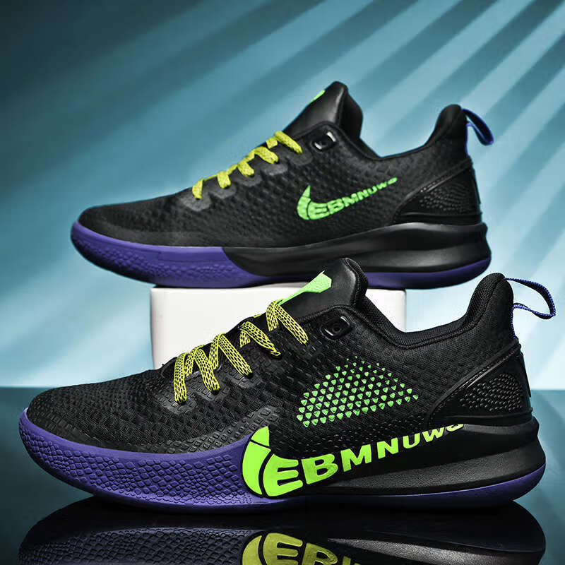 Kobe Basketballschuhe Black Mamba Spirit Sneaker 4. Generation Limited Venom Teenager Mittelschüler Zementboden Sneaker