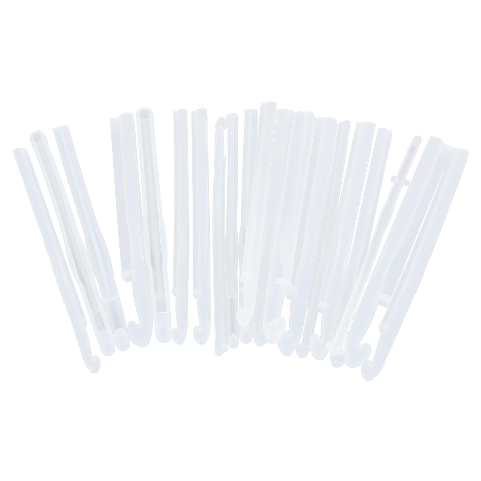 

20Pcs Crystal Epoxy Mould DIY Knitting Sweaters Tools Making Silicone Craft Moulds