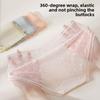 Women's Summer Lace Light Breathable Antibacterial Comfortable Cotton Bottom No Traces of Middle Waist Triangle Briefs