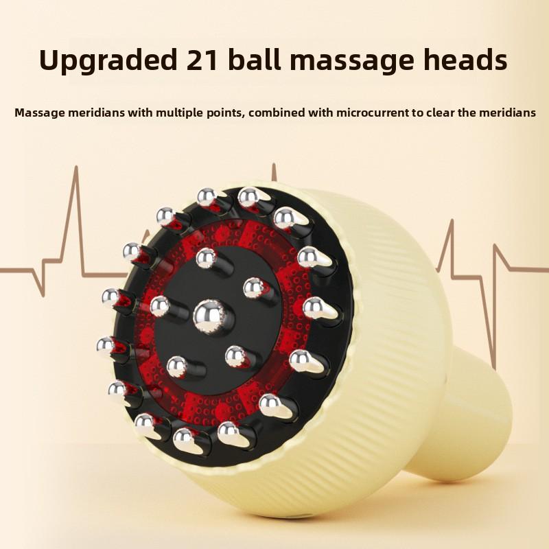 Electric Scraping Instrument Household Dredging Meridians Brush Away Cupping Abdominal Instrument Back Massage Scraping