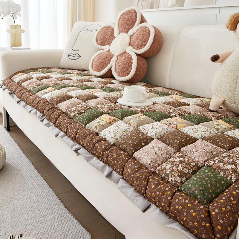 

Корейская вышивка булочки, пароварка, четыре сезона, универсальная оконная подушка, подушка на выступе, утолщенные подушки для сидения в гостиной из цельного дерева 40*40