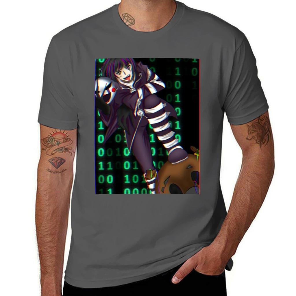 Puppet Bassy Jester T-Shirt Casual Daily Wear Short Sleeve Top
