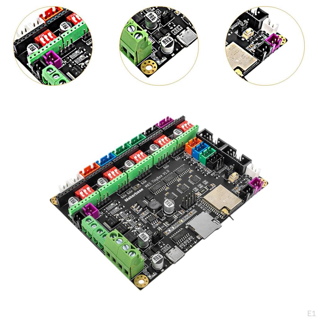 Acessórios Placa de Controle de Impressora 3D Placa-Mãe Estável Flexibilidade Multiuso ESP32