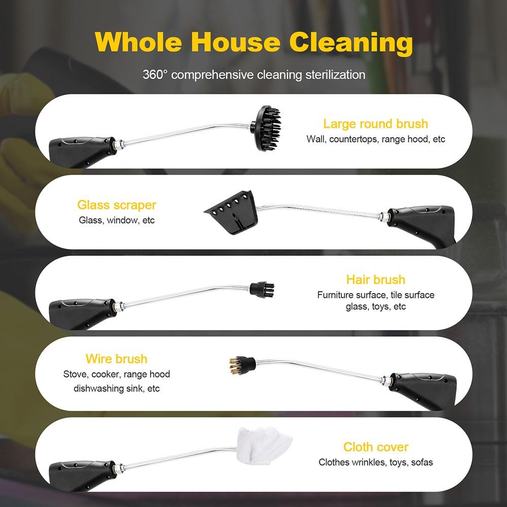 High Pressure Steam Cleaner High Temperature Sterilization Air Conditioner Kitchen Hood Car Steam Clean Machine