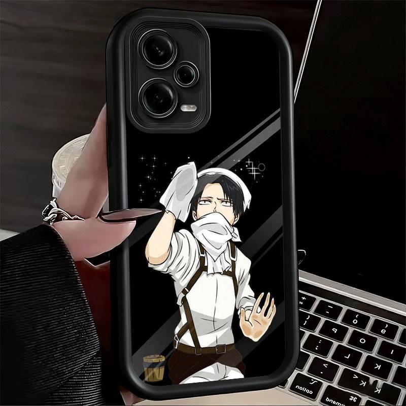 Phone Case for Xiaomi Redmi Note 15 14 13 Pro Plus A-Attack On T-Titan Levi Shell 12S 11 11S 11T 5G 14S Soft Silicone Funda