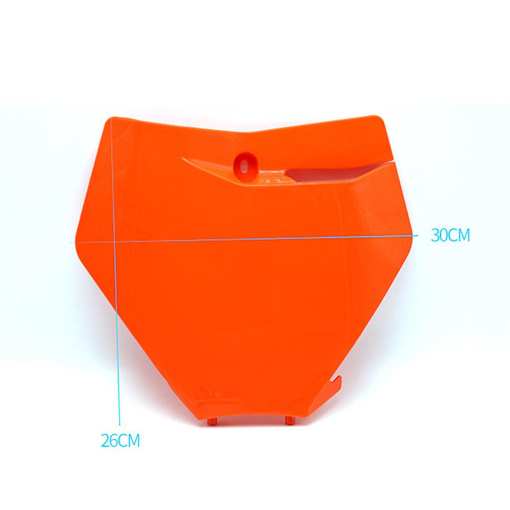 For KTM SX SX-F XC XC-F XC-W XCF-W EXC EXC-F TPI 125-500 - Motocross Front License Number Plate Registration Plate