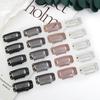 Wig Clips U-shape Metal Snap Claw Clip with Soft Rubber 9 Teeth Jewelry for Women Berets Caps Hair Pins DIY Accessories