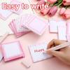 1/4Pcs Book Pink Bow Cream Style Bunny Note Book,Ins Style Tearable Memo Portable Notebook Journal Material Decorative Paper