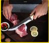 3pcs Forged Sharp Butcher Knife Boning Knife Slicing Knife with Knife Cover Multifunctional Kitchen Knife Set