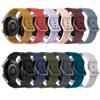 Silicone Watch Band Color Clasp Waterproof Watch Band Strap Comfortable Soft Replacement Parts for Samsung Galaxy Watch4 40/44mm