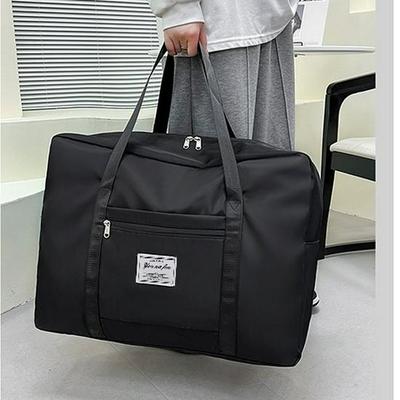 Borsa da Viaggio Impermeabile di Grande Capacità, Agganciabile ai Trolley, Portatile a Mano, Tessuto Oxford, per Conservare i Vestiti