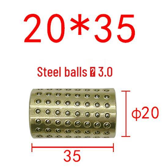 Golden Copper Ball Bearing Cage Mold Guide Bush Holder