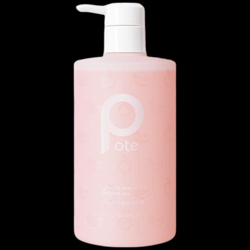 Boti Energetic Peach Amino Acid Shower Gel