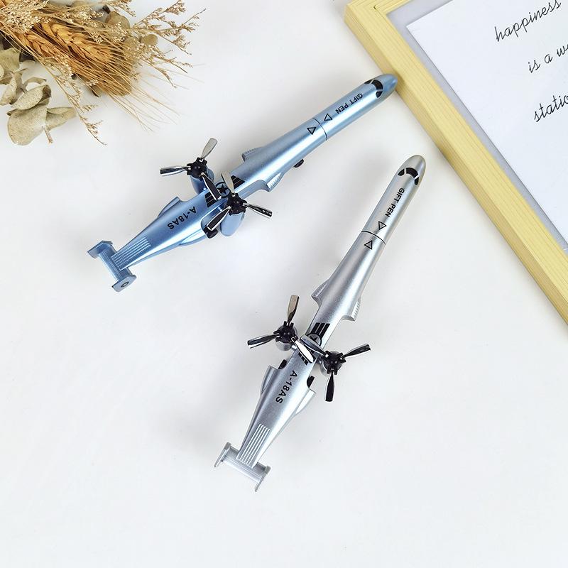 Creative Foldable Helicopter and Airplane Transforming Pen Toy for Boys