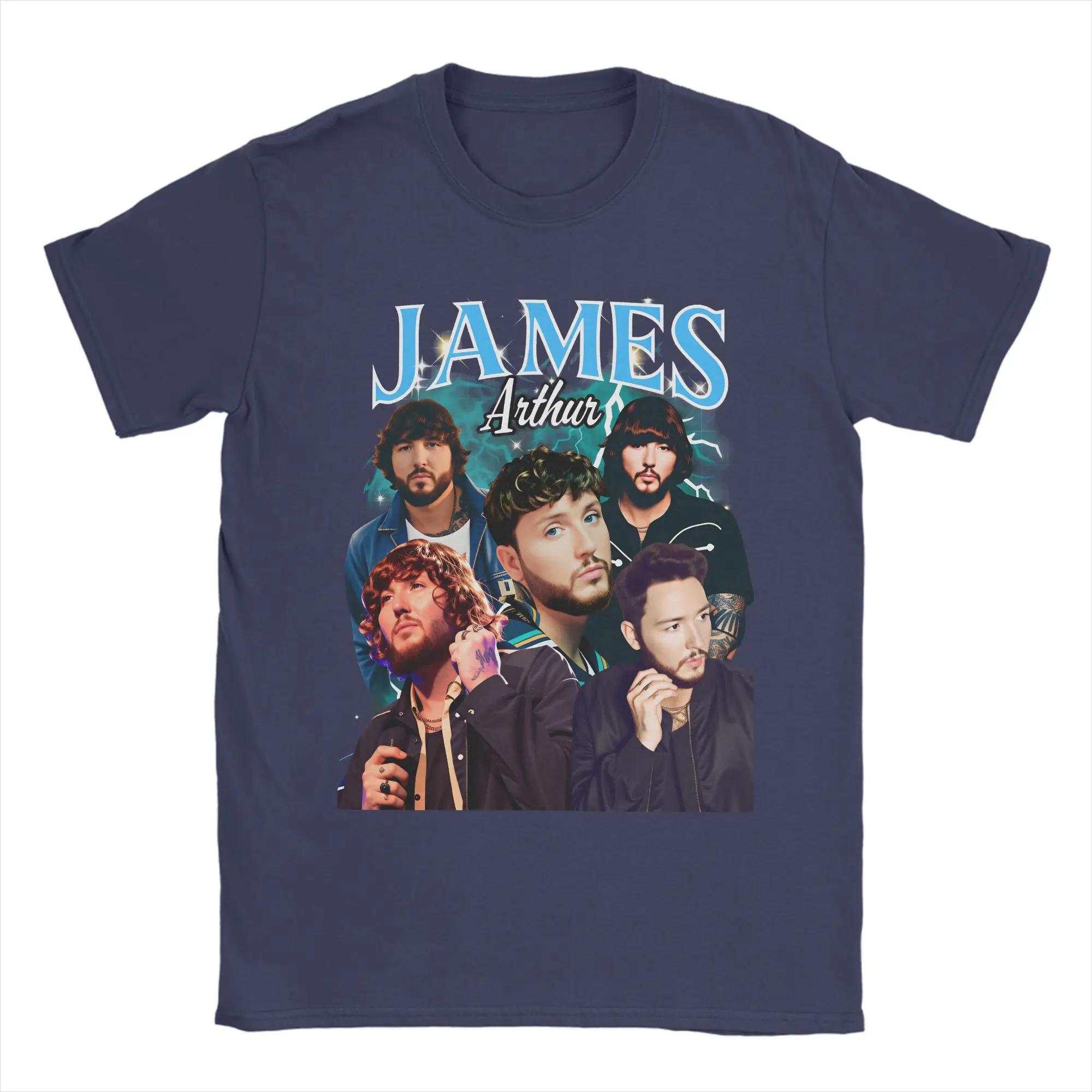 

Womens Unisexs James Arthur World Tour T Shirt 100 Cotton Clothes Casual Short Sleeve Crewneck Tee Shirt Plus Size TShirts 4XL