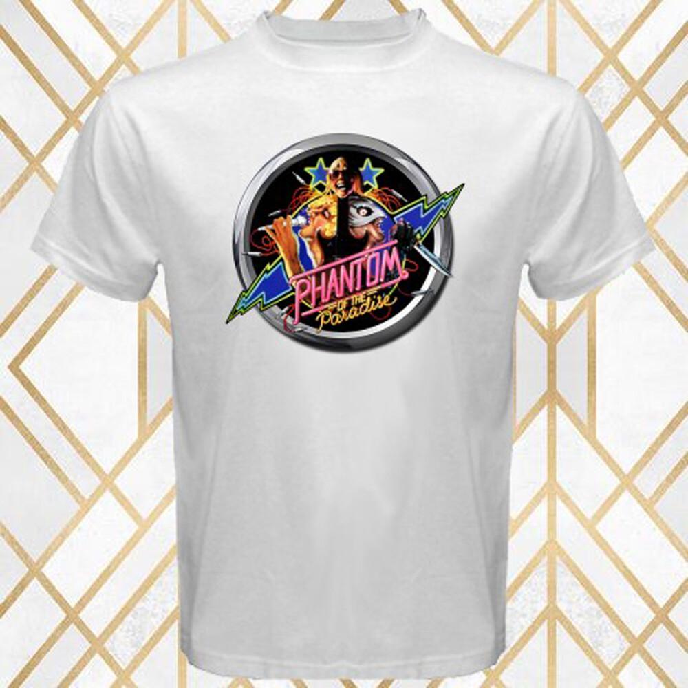 Phantom of the Paradise Movie TV Show Men s White Size S 3XL XXXL