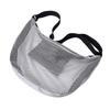 Mesh Bag Adjustable Basketball Bag Sports Equipment Bag with Zipper Pocket for Basketball Football Volleyball Soccer