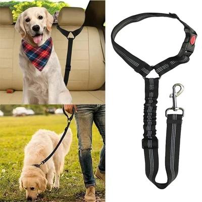 Yansıtıcı Evcil Hayvan Köpek Araba Emniyet Kemeri Yavru Köpek Tasması Yürüyüş Seyahat Araba Aksesuarları Kedi Tasması Küçük Köpekler İçin Tasma Evcil Hayvan Araba Malzemeleri