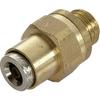 Quick Coupler, Quick Coupler, Pneumatic Threaded Coupling 10x1 M22x1.5