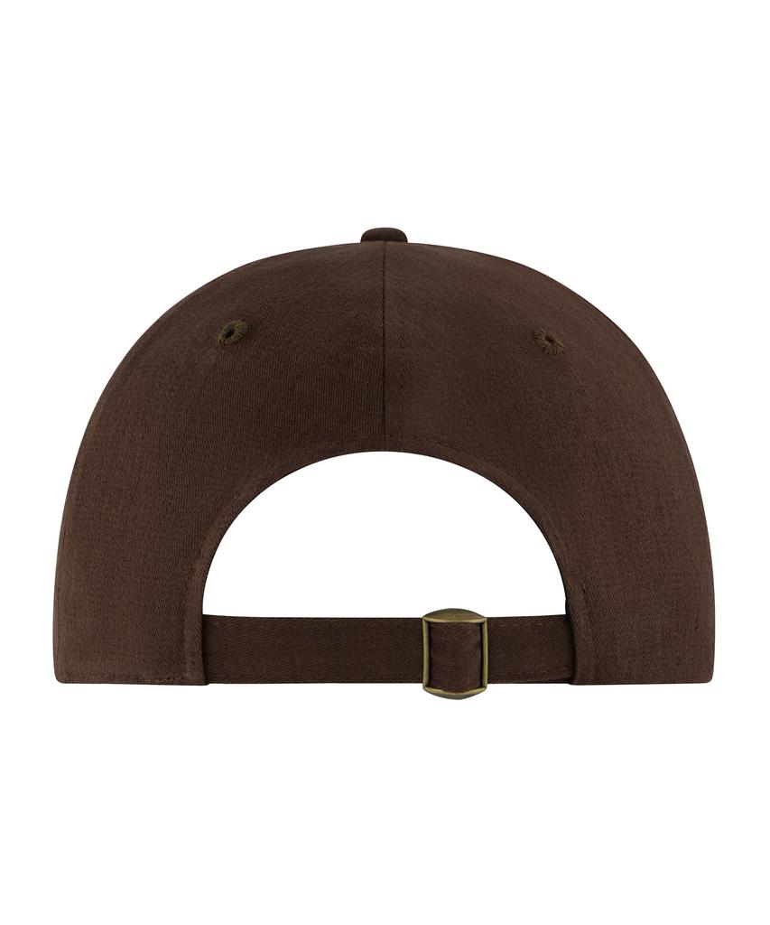 Hebeles Couleurs Peach Wash Ball Cap - Brown
