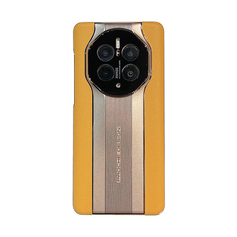 Huawei Mate50pro second change Porsche mobile phone case all-inclusive for m40RS leather anti-drop Honor Magic5