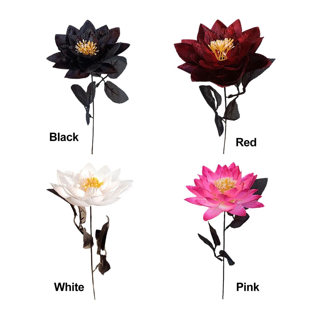 Artificial Lotus Fake Flower Bedroom Decoration Multifunctional Weddings Flower Decoration