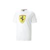 Logo Print Crew Neck Short Sleeve T-Shirt Men Tops White 538175-04