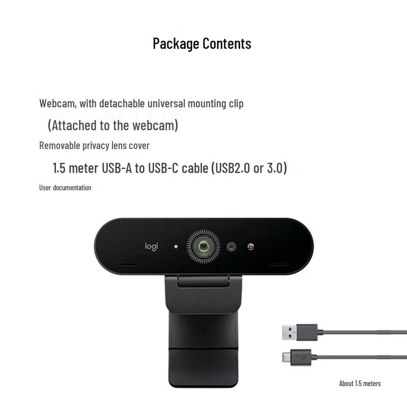 Logitech C1000e HD USB Webcam