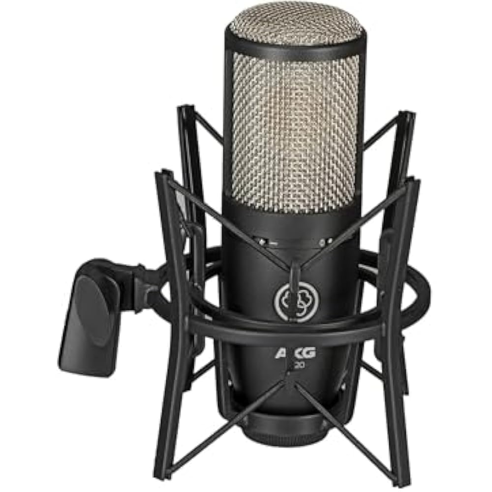 AKG (Arker Game) P220 Project Studio Line [Ideal for Vocal/piano/wind Instrument Recording, Durab...