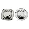 Stainless Steel Ashtray Portable Ash Tray Round Square Large Capacity Ashtray Car Ashtrays Outdoor Wind And Fall Prevention