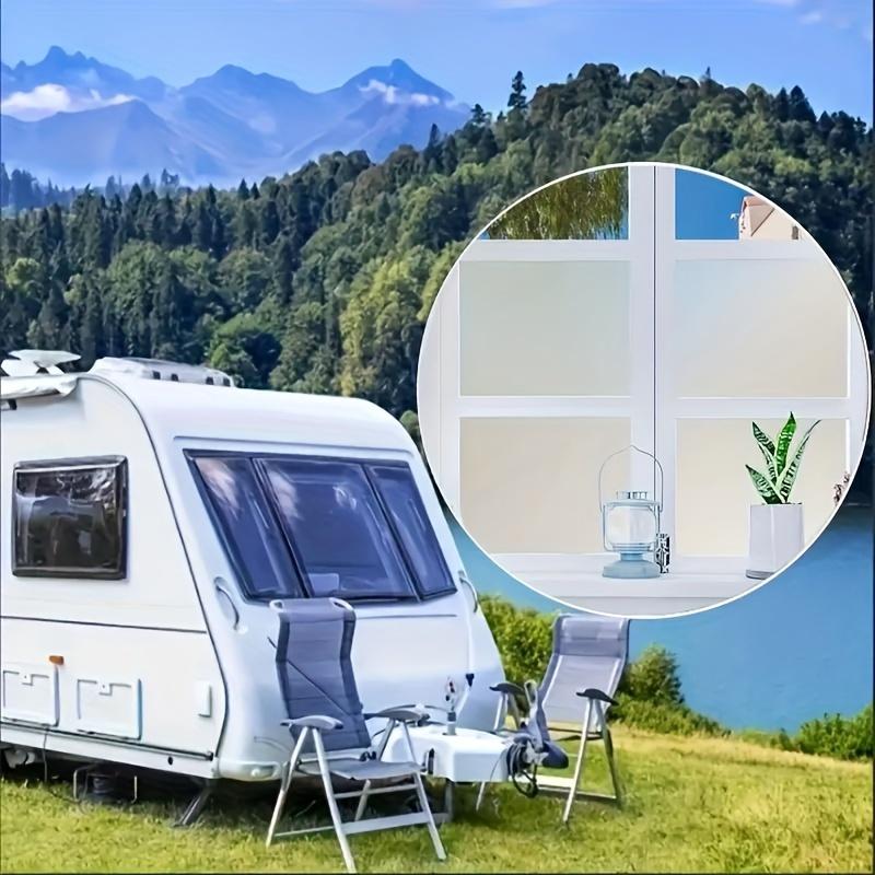 1 Roll 17.7*393.7in Matte Pure Frosted Window Film Privacy Glass Vinyl SelfAdhesive Film for Home Door Protective Sticker